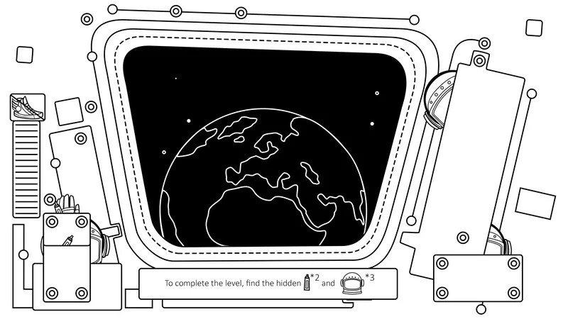 Something Weird in Space -  A Hidden Object Adventure (PC)