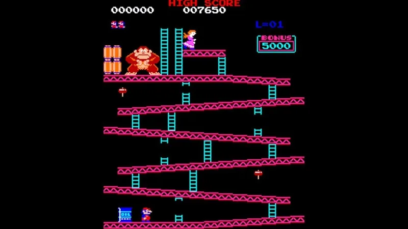 Donkey Kong (itch) (Shresth Kumar)