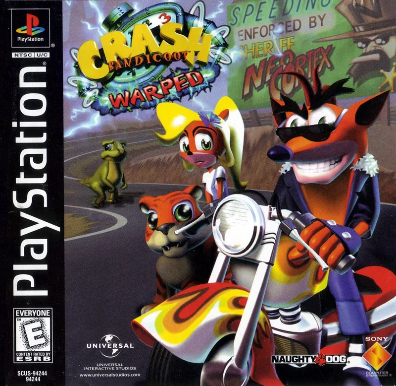 Crash Bandicoot: Warped (PS1)