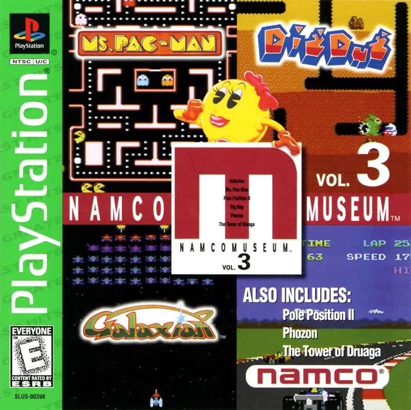Namco Museum Vol. 3 [Greatest Hits] (PS1)