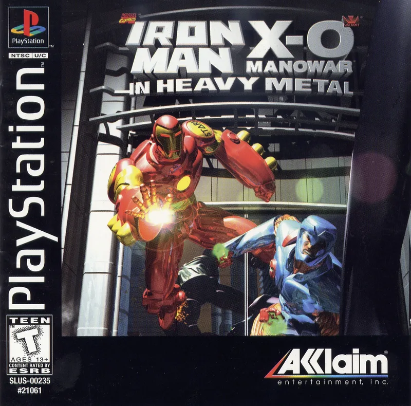 Iron Man / X-O Manowar in Heavy Metal (PS1)