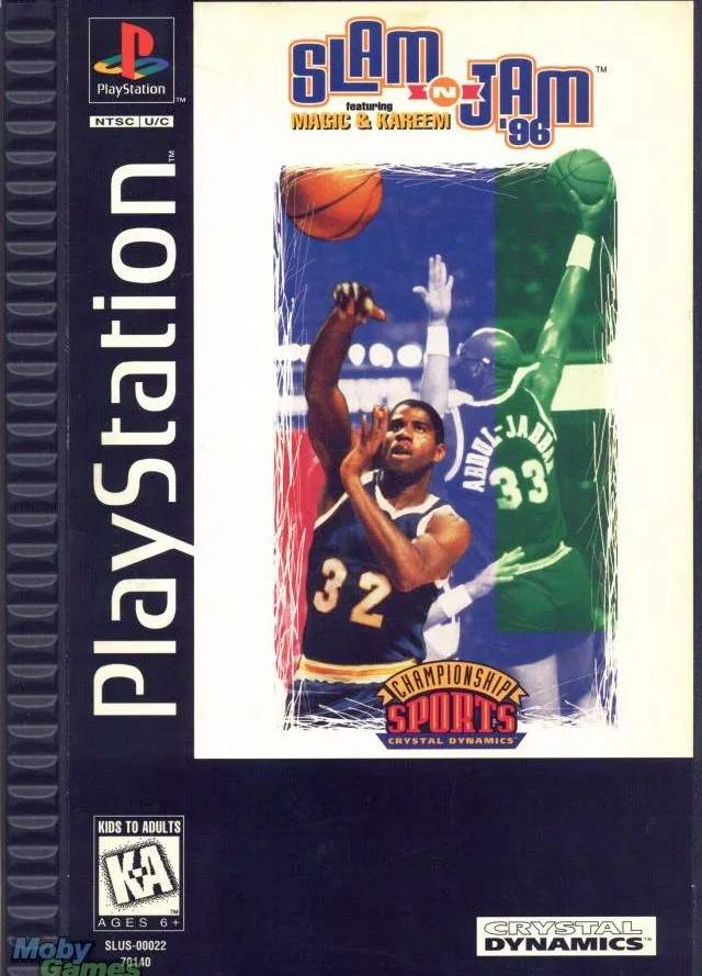 Slam 'n Jam '96 Featuring Magic & Kareem (PS1)