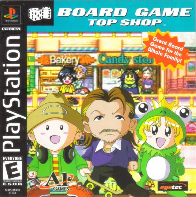 Board Game: Top Shop (PS1)