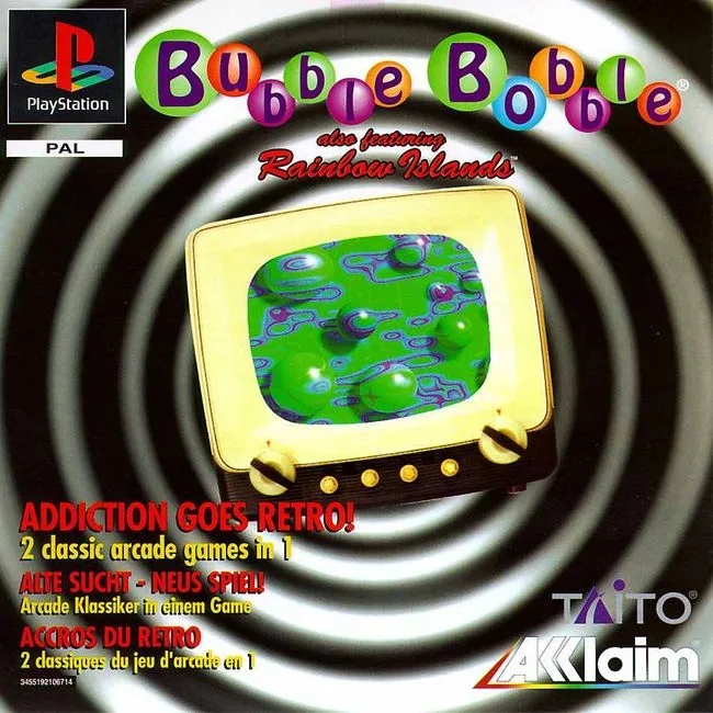 Bubble Bobble also featuring Rainbow Islands (PS1)