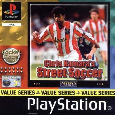 Chris Kamara's Street Soccer [Value Series] (PS1)