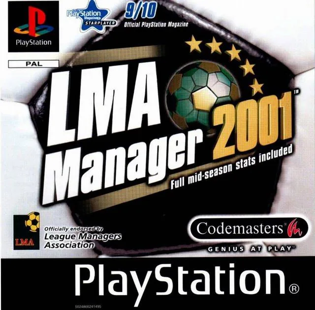 LMA Manager 2001 (PS1)