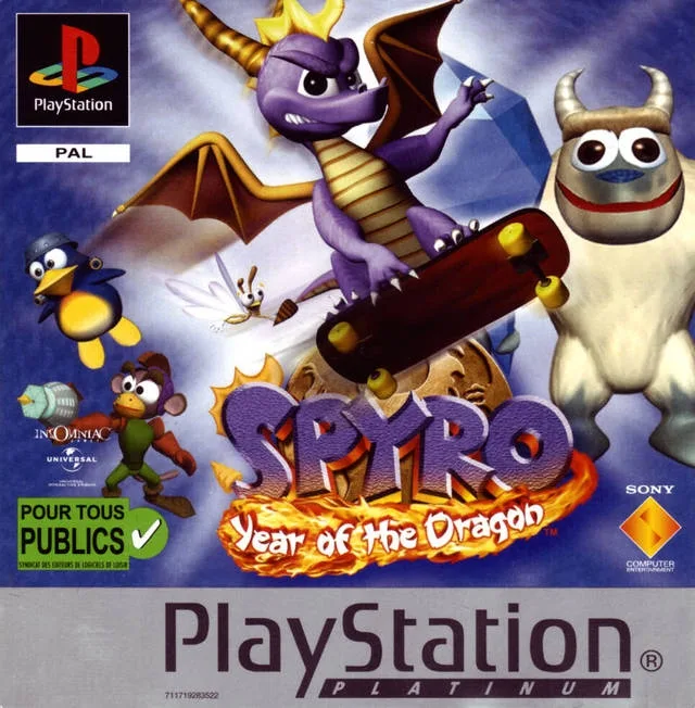 Spyro: Year of the Dragon [Platinum]