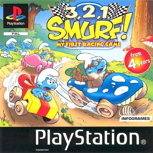 3. 2. 1... SMURF! (PS1)