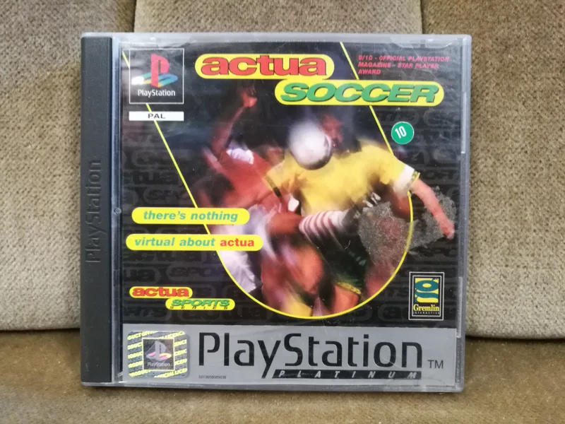 Actua Soccer (Platinum) (PS1)