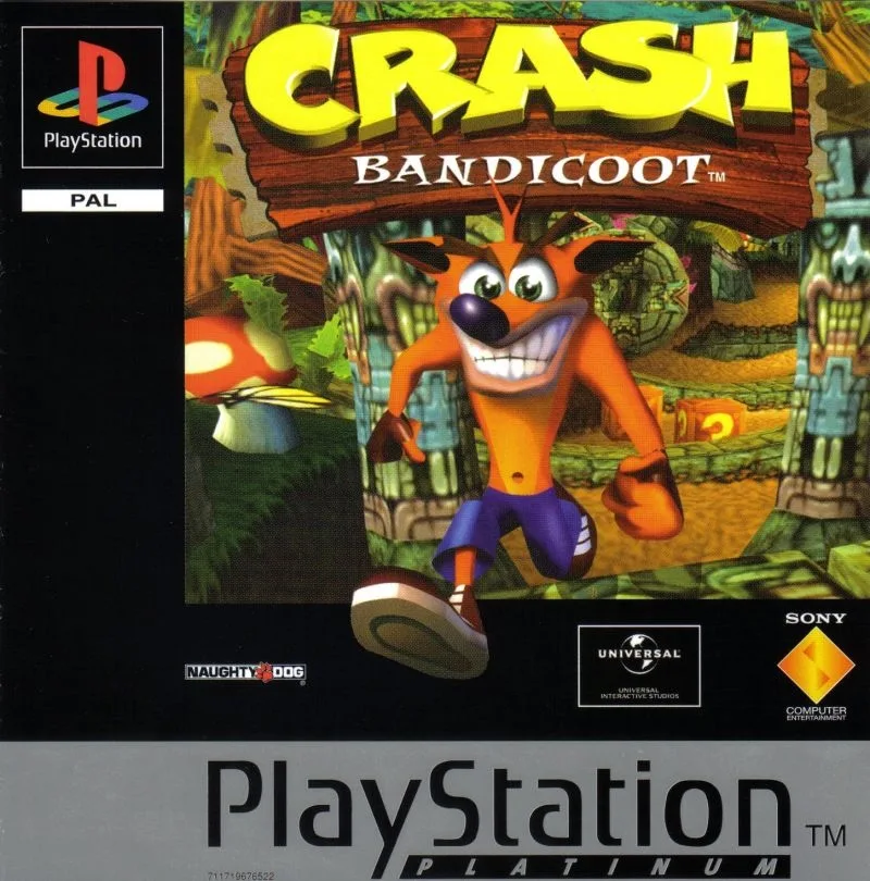 Crash Bandicoot [Platinum] (PS1)