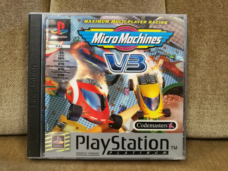 Micro Machines V3 (Platinum) (PS1)