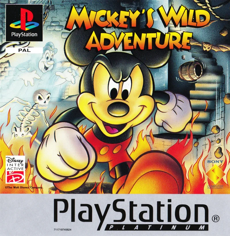 Mickey's Wild Adventure (Platinum) (PS1)