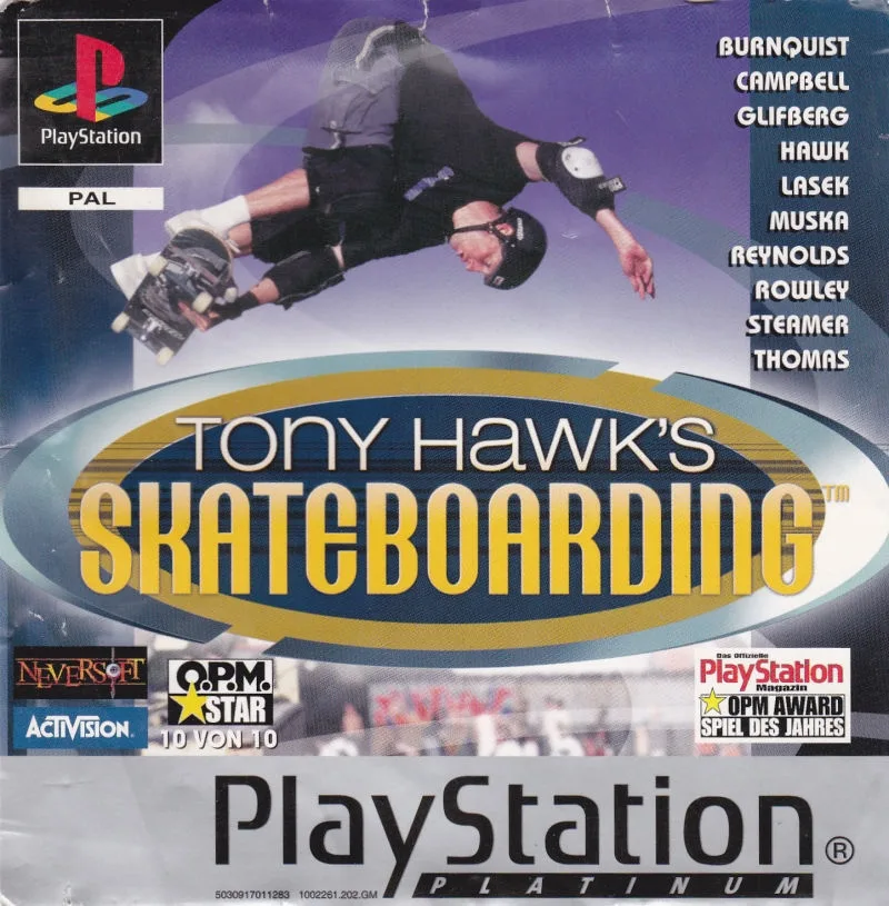 Tony Hawk's Skateboarding [Platinum]