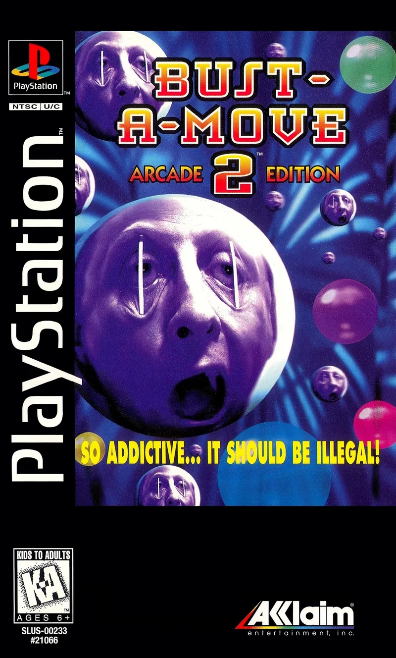 Bust-A-Move 2 [Long Box] (PS1)