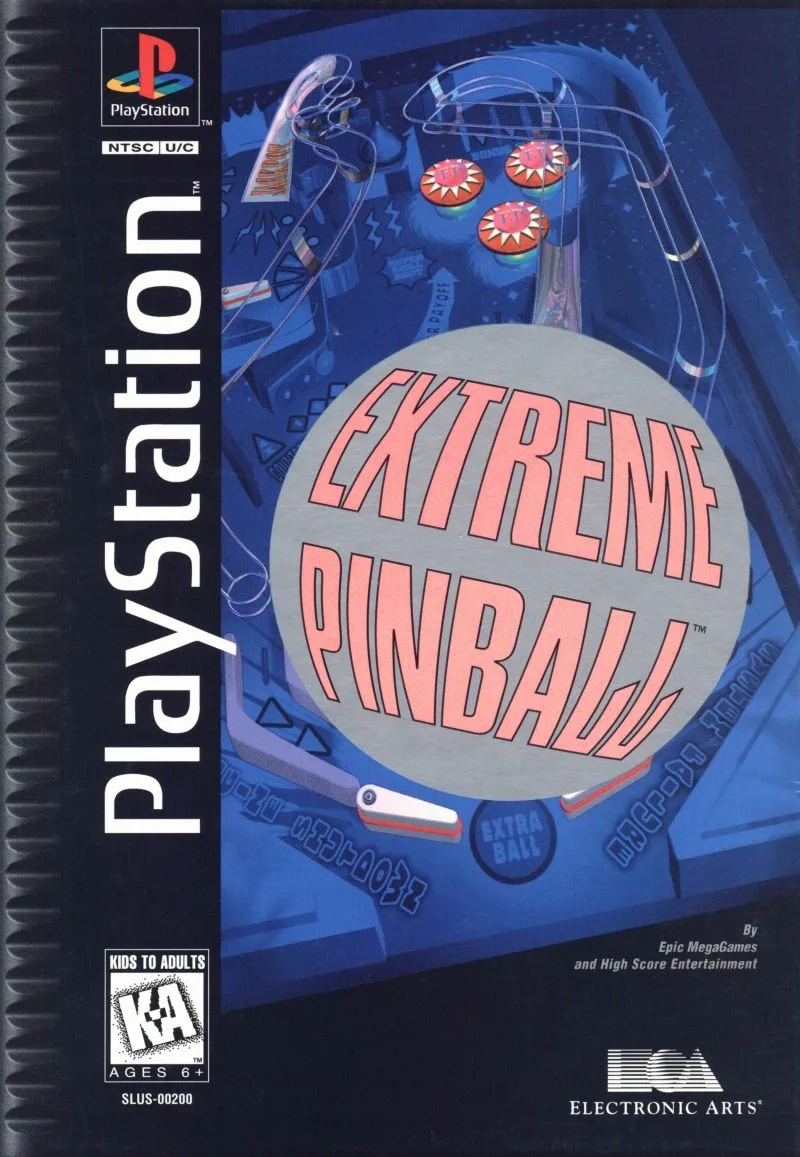 Extreme Pinball [Long Box] (PS1)