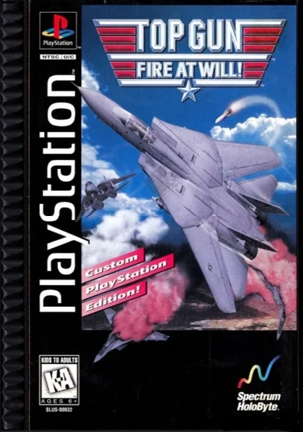 Top Gun: Fire At Will! [Long Box] (PS1)
