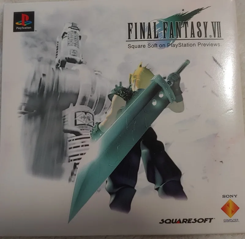 Final Fantasy VII Square Soft on PlayStation Previews (PS1)
