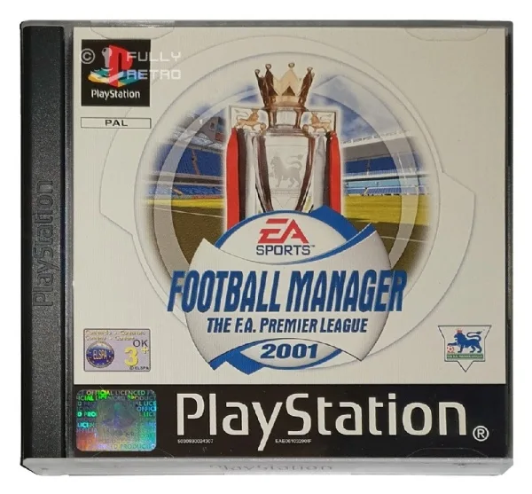 F.A. Premier League: Football Manager 2001 (PS1)