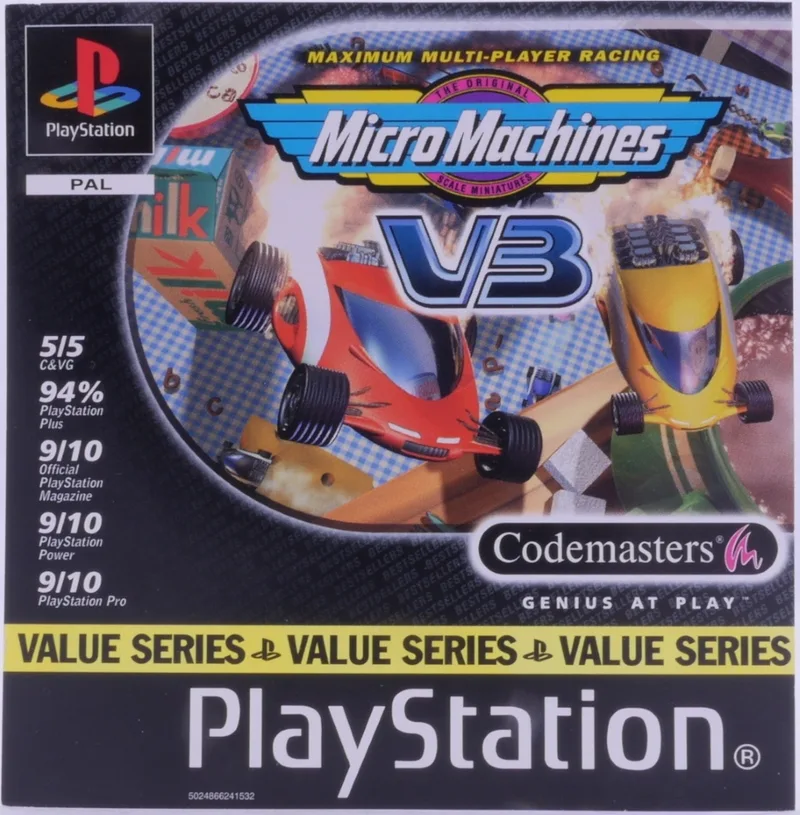 Micro Machines V3 [Value Series] (PS1)