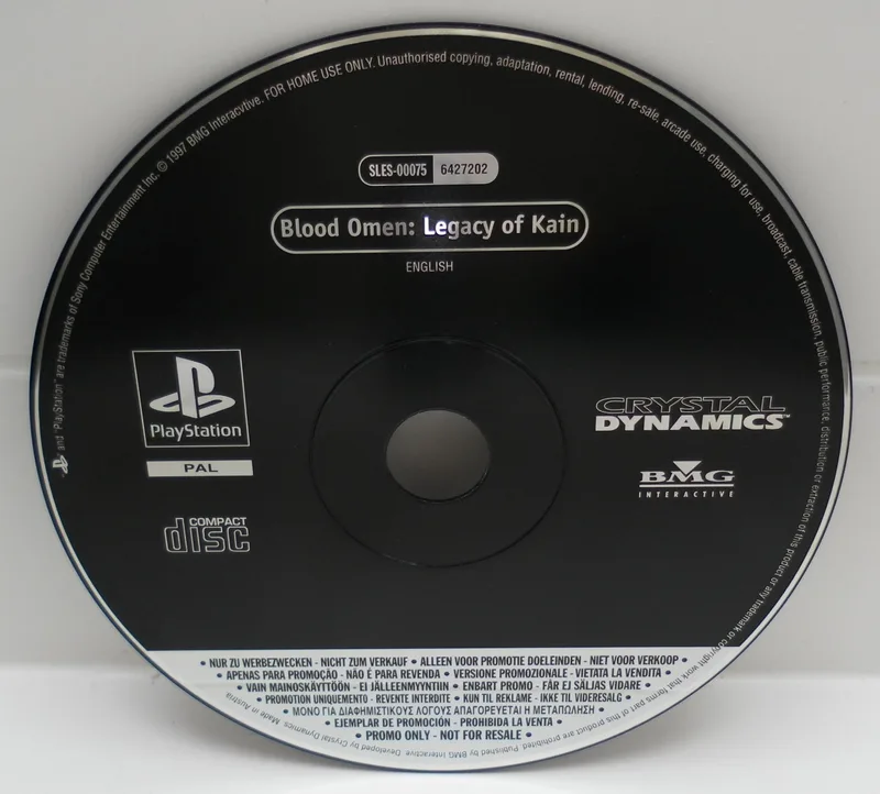 Blood Omen: Legacy of Kain (Promo Disc)