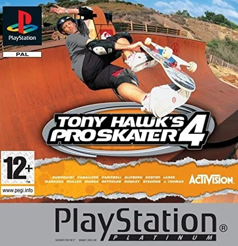 Tony Hawk's Pro Skater 4 [Platinum] (PS1)