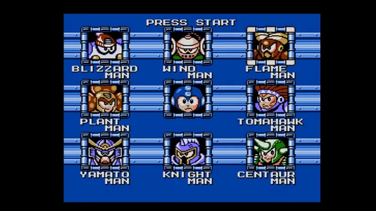 Mega Man 6 (1993) (PS1)