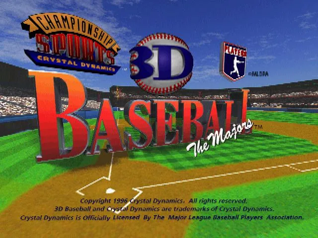 3D Baseball (PS1)