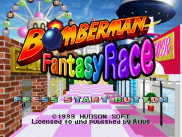 Bomberman Fantasy Race (1998) (PS1)
