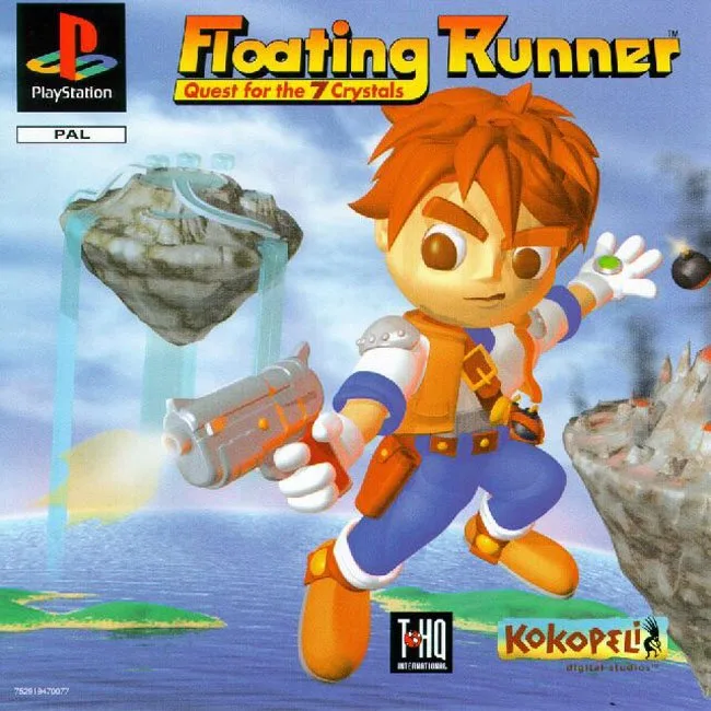 Floating Runner: Quest for the 7 Crystals (PS1)