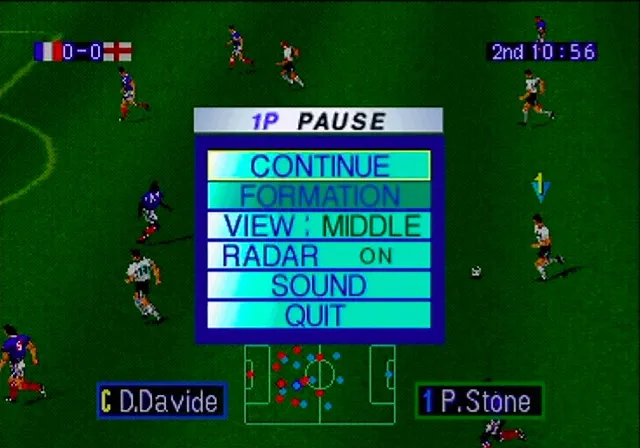 International Superstar Soccer Pro (PS1)