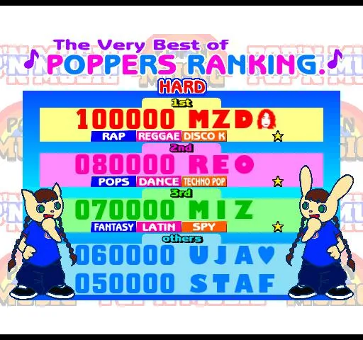 Pop'n Music (1998) (PS1)