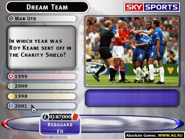 Sky Sports Football Quiz - Season 02 (PS1)