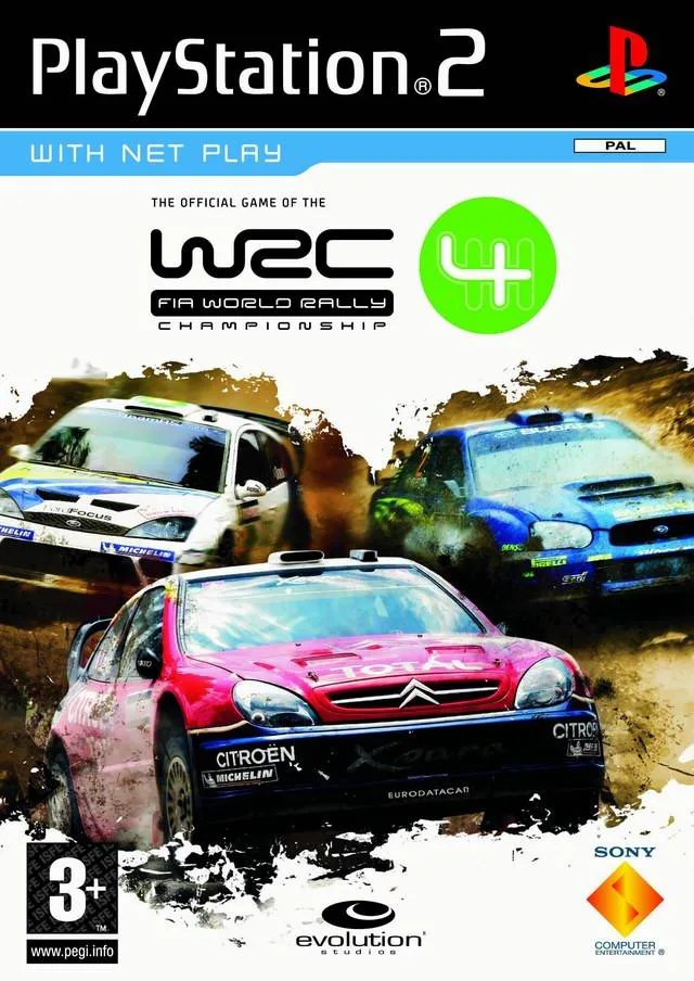 WRC 4: FIA World Rally Championship (PS2)
