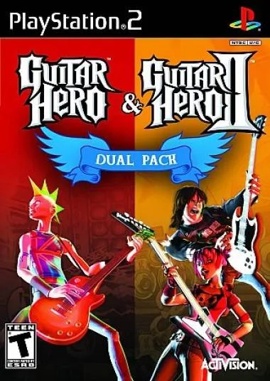 Guitar Hero & Guitar Hero II Dual Pack (PS2)