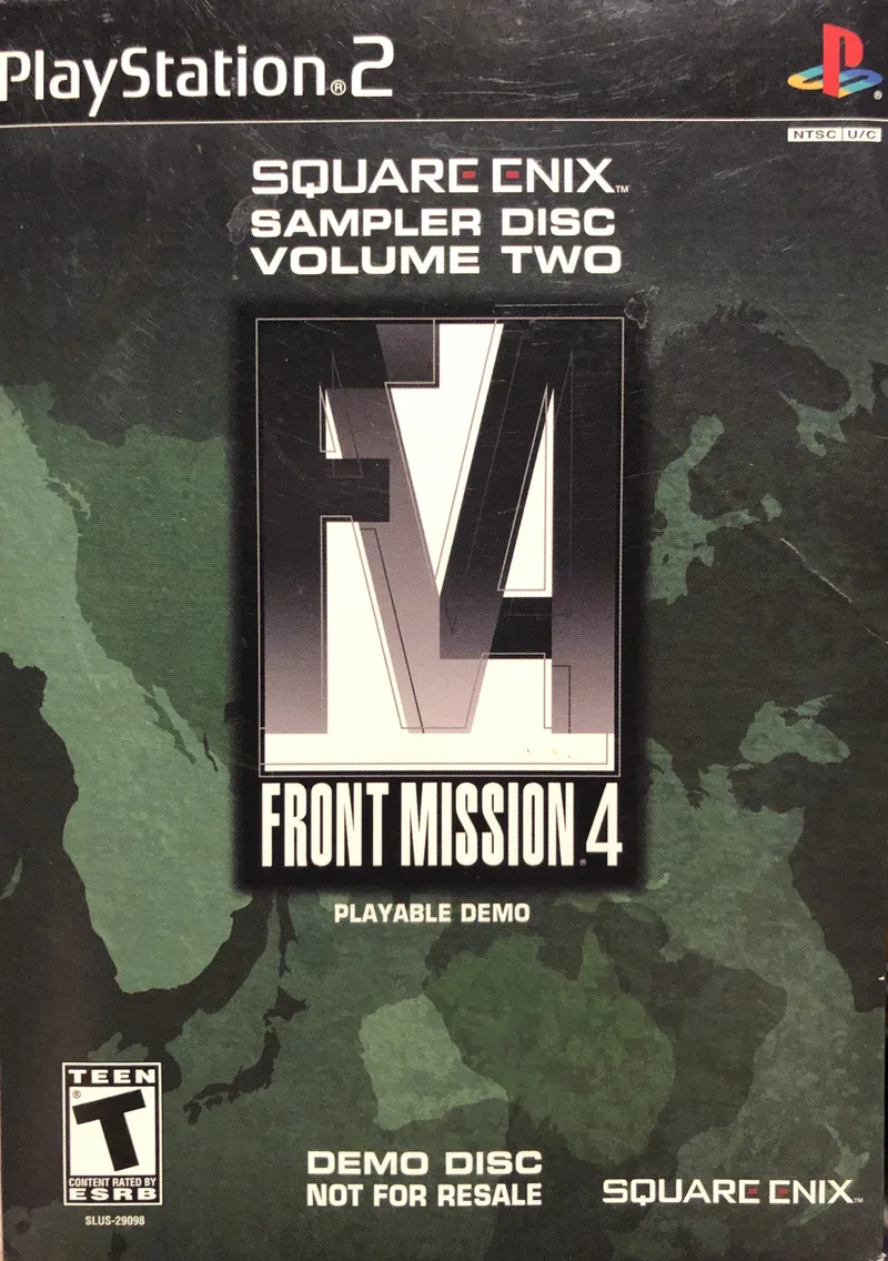 Front Mission 4 Sampler Disc (PS2)