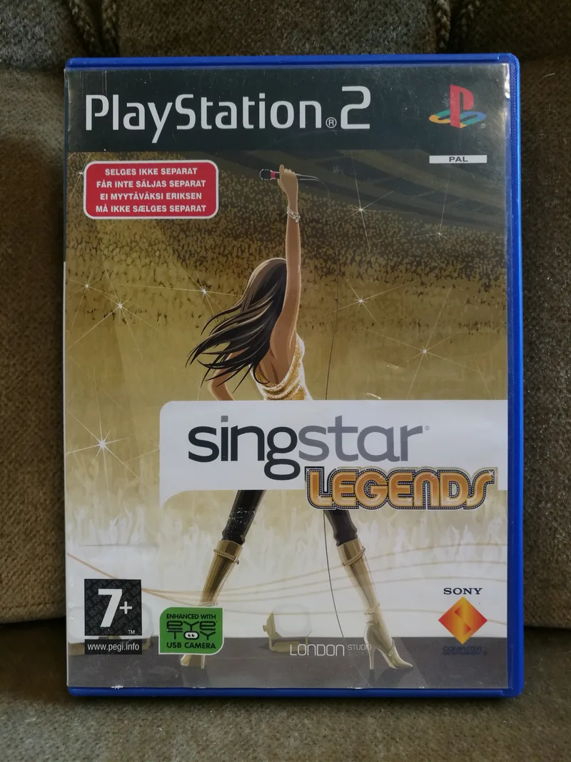 SingStar Legends [Bundle Copy] (PAL)