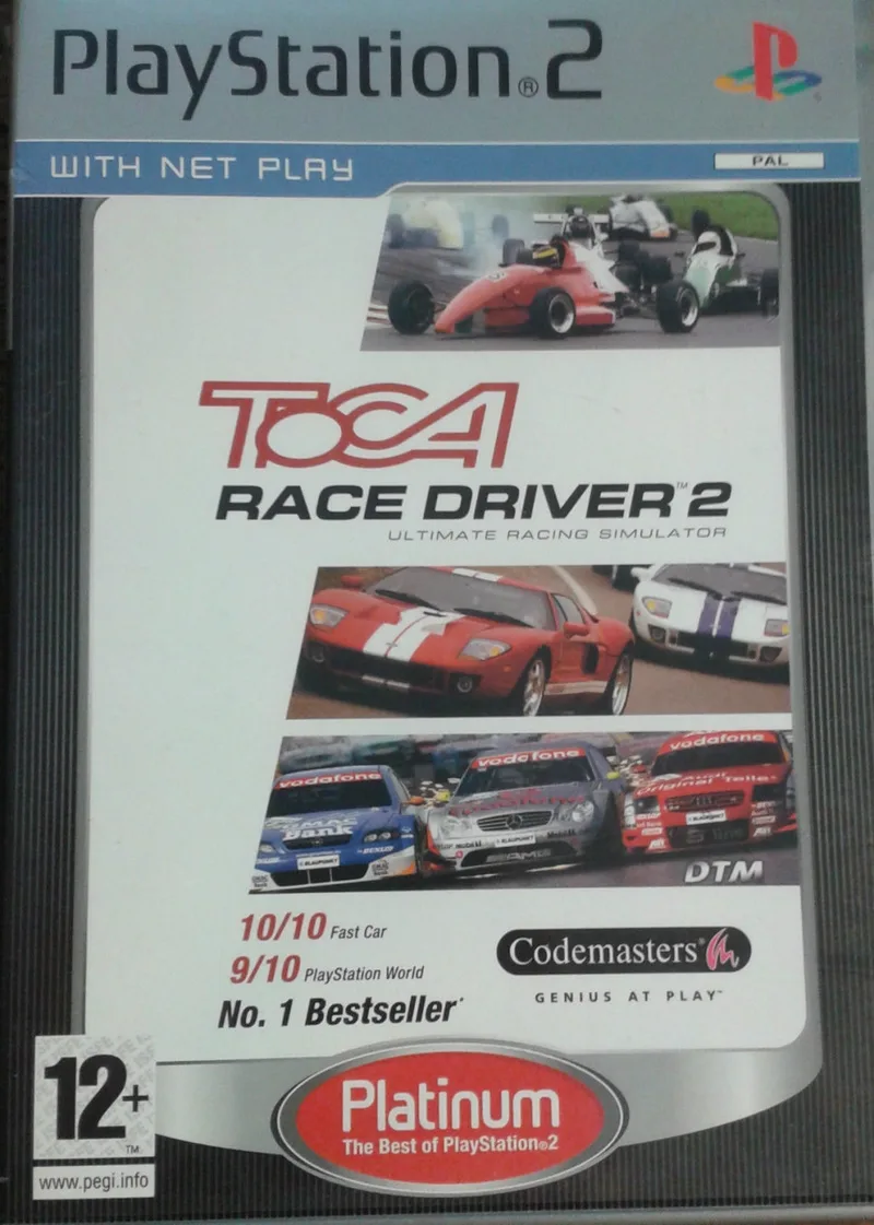 TOCA Race Driver 2 (Platinum) (PS2)