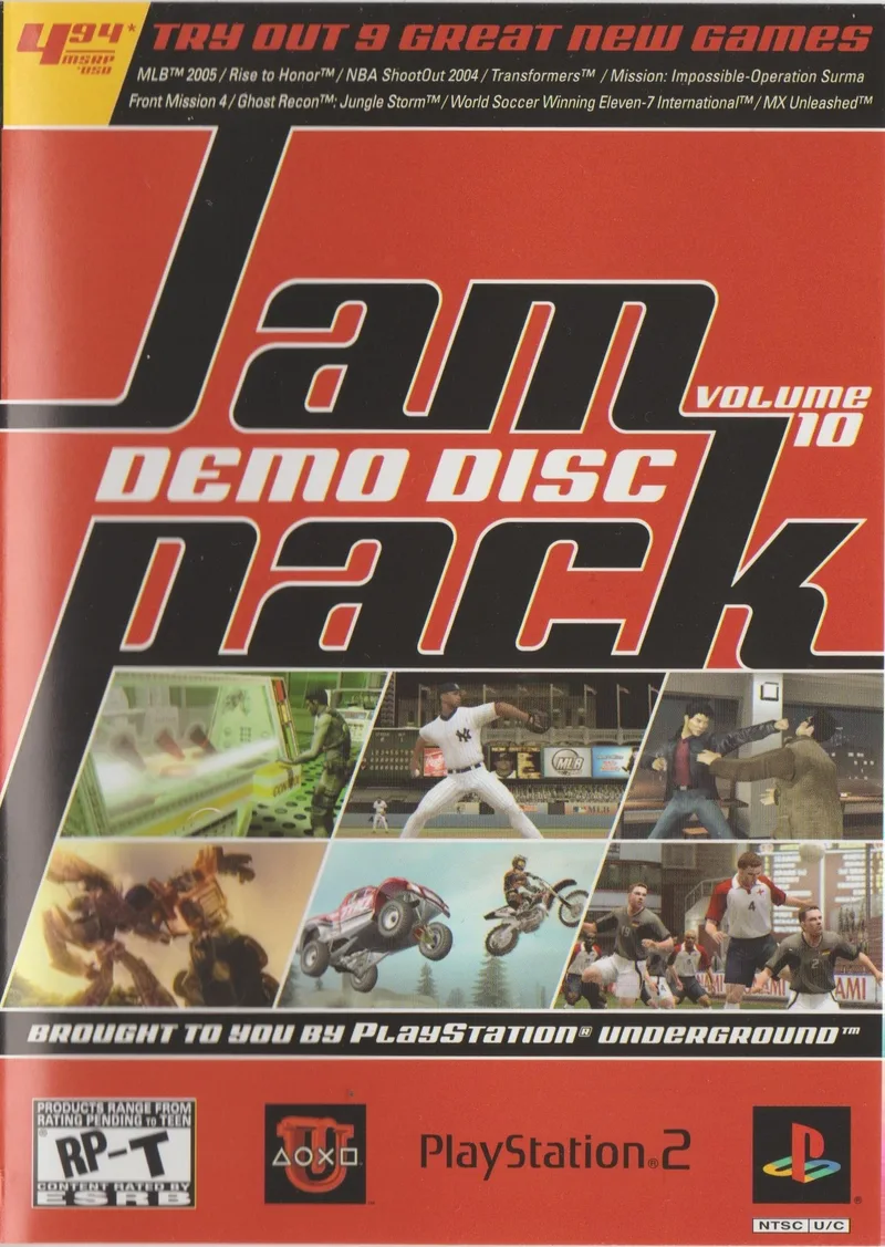 Jampack Vol. 10 (RP-T) (PS2)
