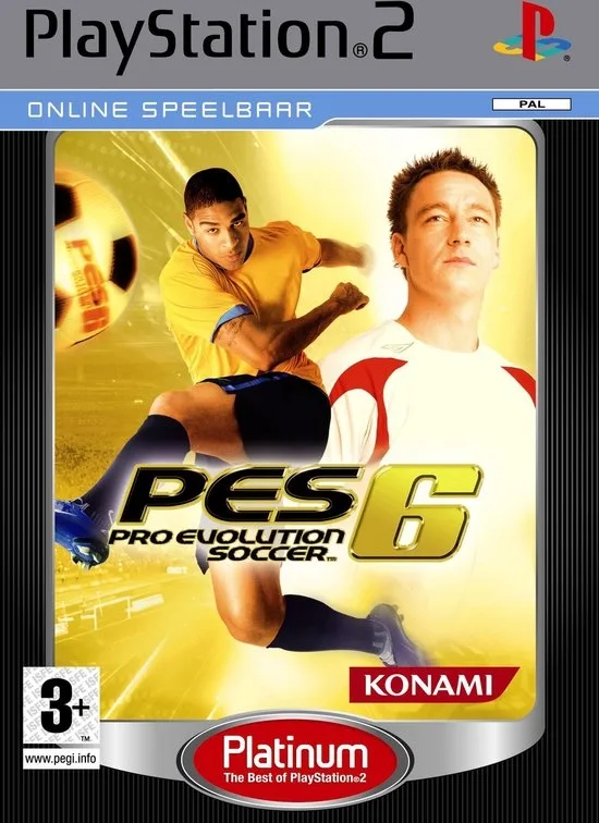 Pro Evolution Soccer 6 (Platinum) (PS2)