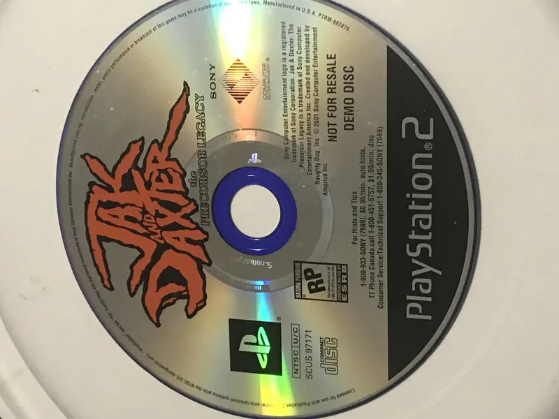 Jak and Daxter: The Precursor Legacy Demo Disc (PS2)