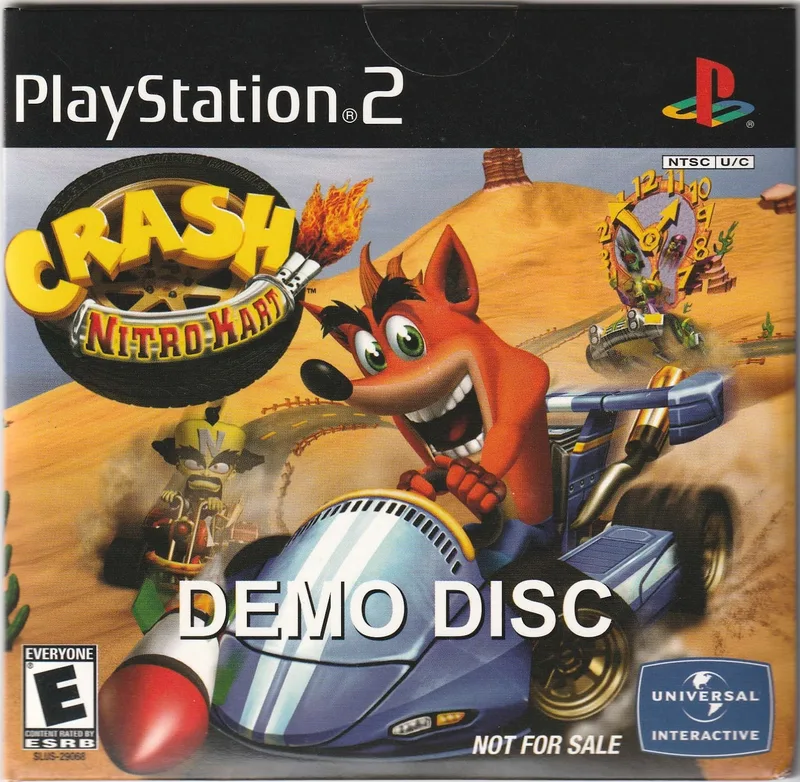 Crash Nitro Kart [Demo Disc] (PS2)