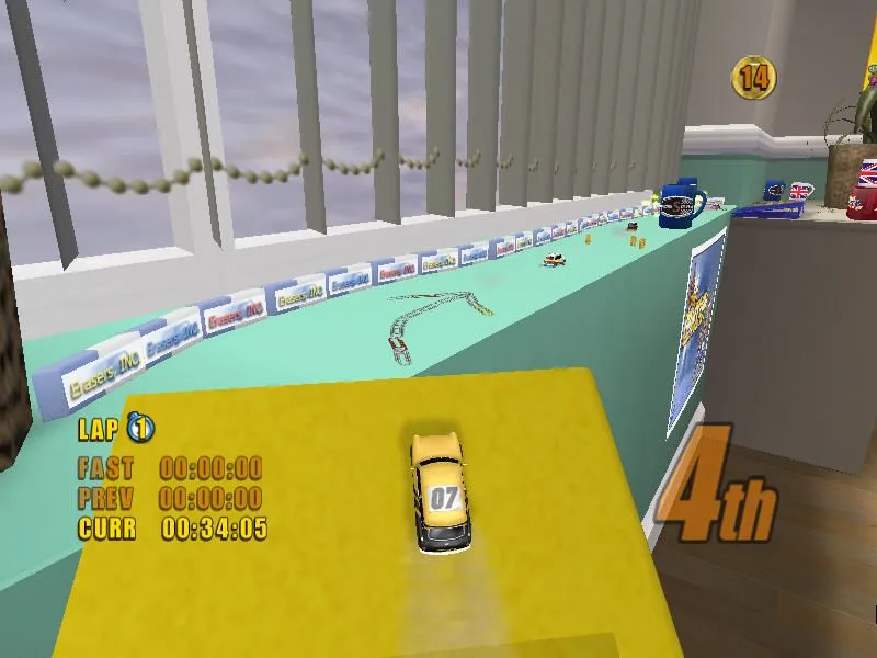 Mini Desktop Racing (PS2)