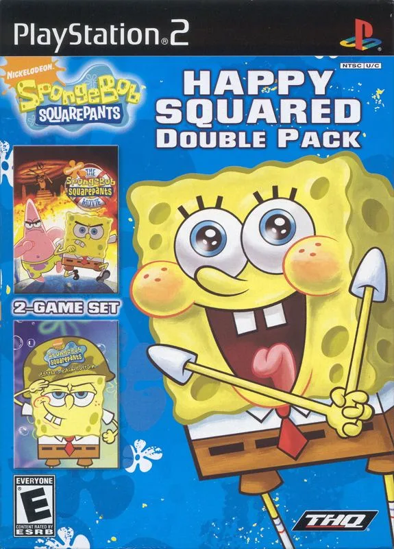 Spongebob SquarePants: Happy Squared Double Pack (PS2)