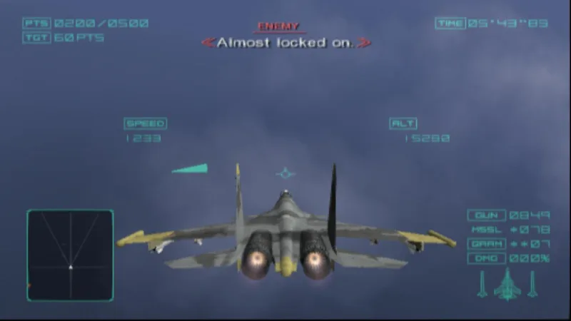Ace Combat 04: Shattered Skies (PS2)