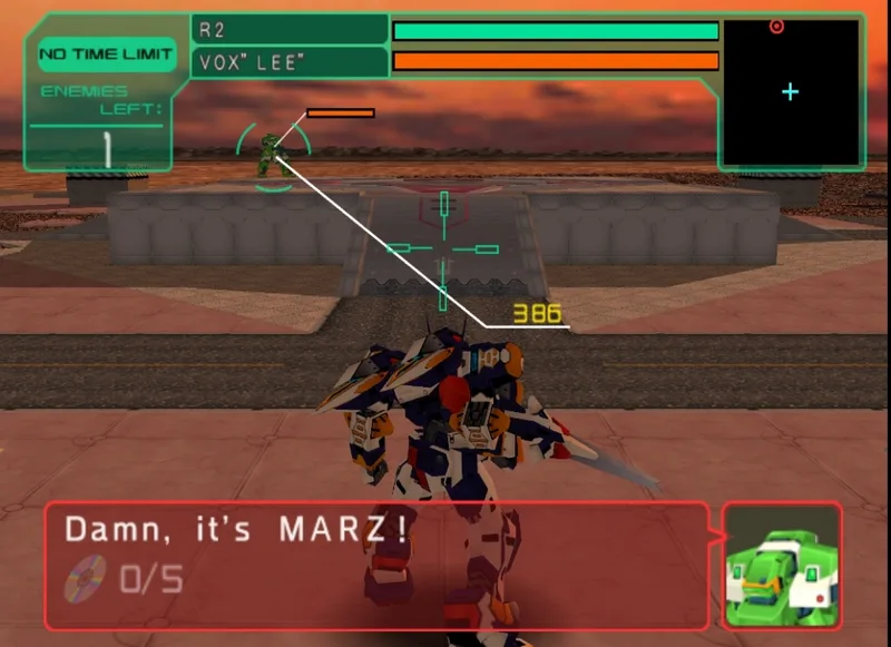 Cyber Troopers Virtual-On Marz (PS2)