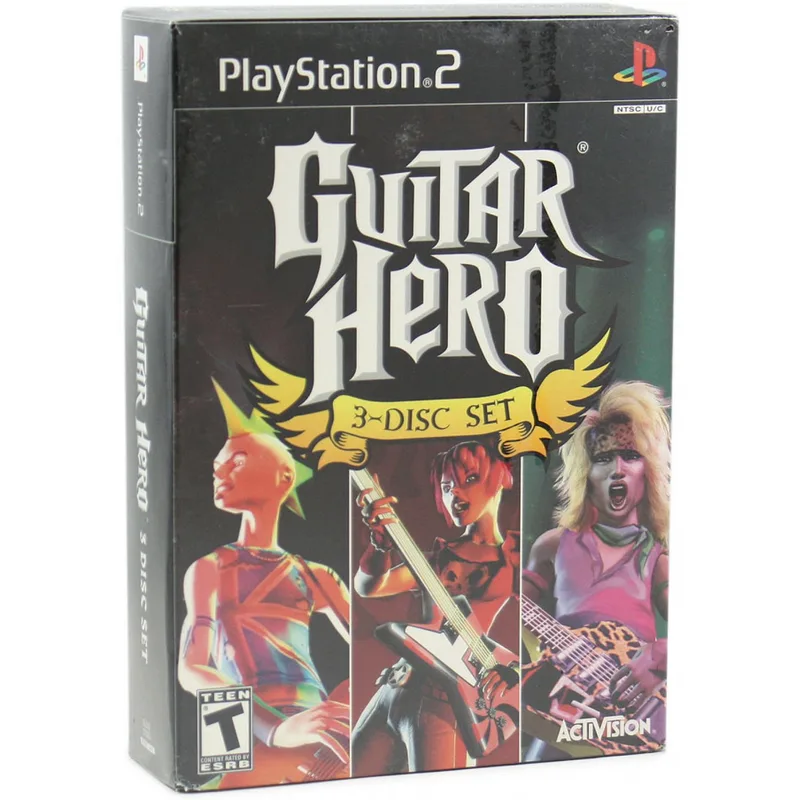 Guitar Hero 3-Disc Set (PS2)