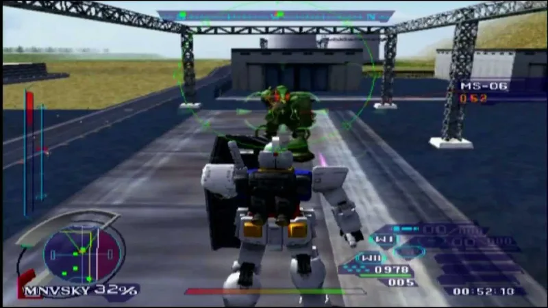 Mobile Suit Gundam: Journey to Jaburo (PS2)