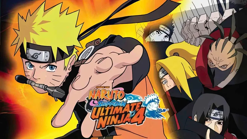 Naruto Shippuden: Ultimate Ninja 4 (PS2)