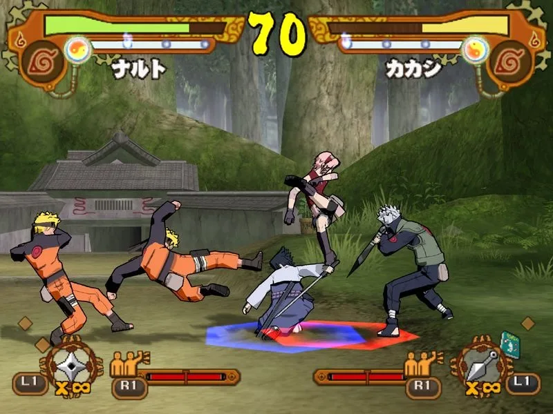 Naruto Shippuden: Ultimate Ninja 5 (PS2)