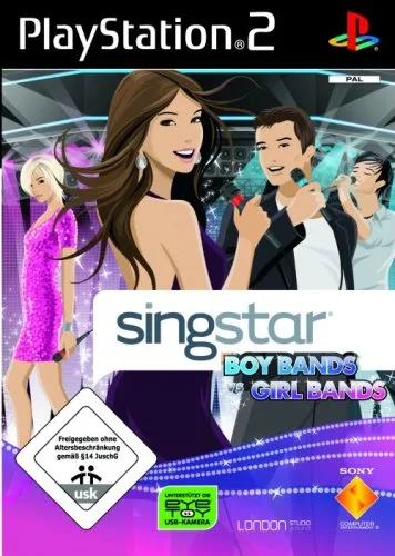 SingStar: BoyBands vs GirlBands (PS2)